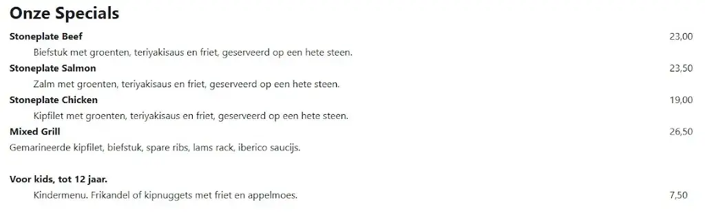 Menu_Grand Café de Kanjel_Maastricht_image_4