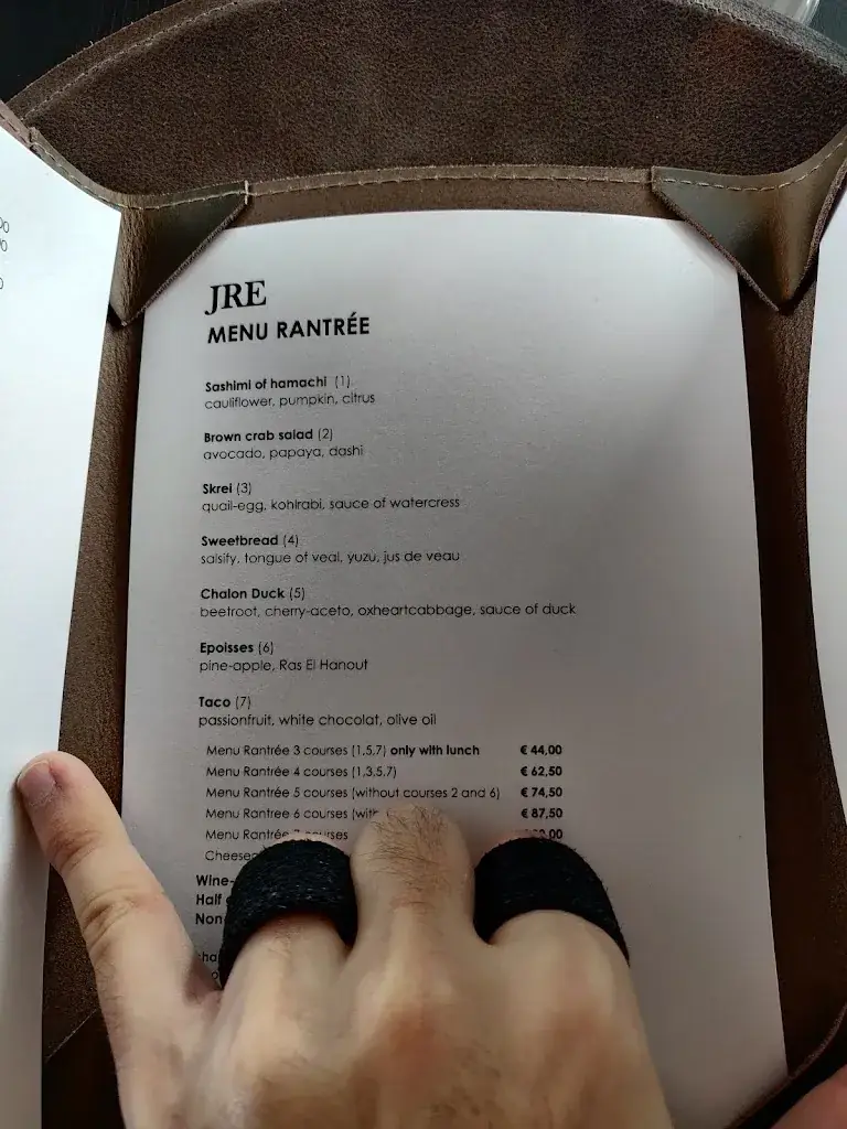 Menu_Restaurant Rantrée Maastricht_Maastricht_imagen_3