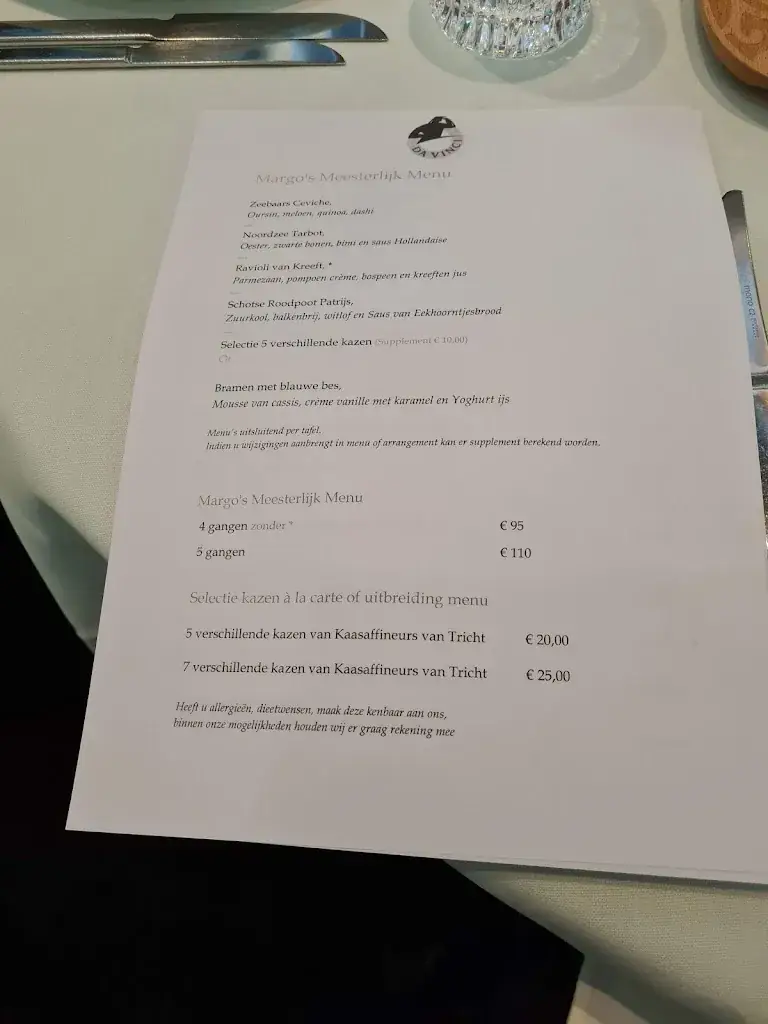 Menu_Da Vinci_Maasbracht_imagen_1