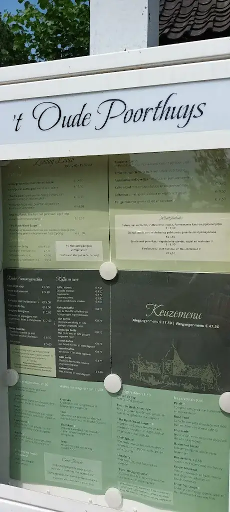 Menu_Gasterij ‘t Oude Poorthuys_Heerlen_image_2