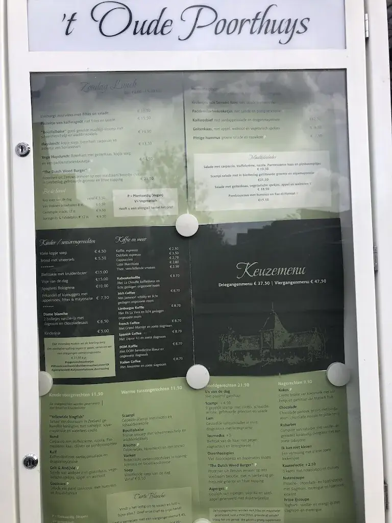 Menu_Gasterij ‘t Oude Poorthuys_Heerlen_image_4