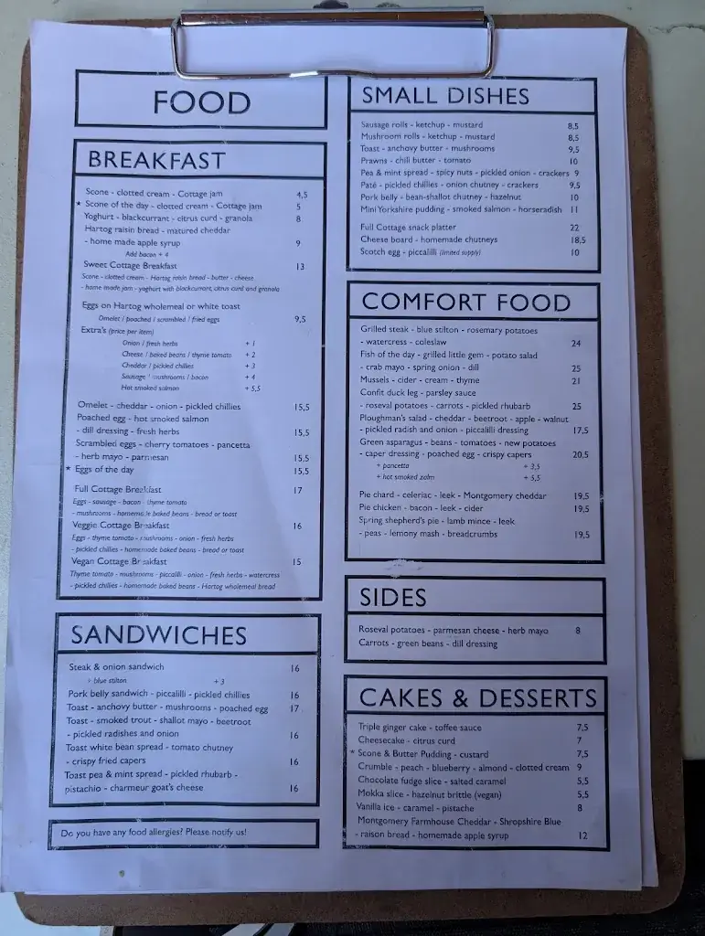 Menu_The Cottage_Amsterdam_image_3