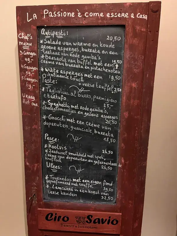 Menu_Ristorante Enoteca La Passione_Heerlen_image_1