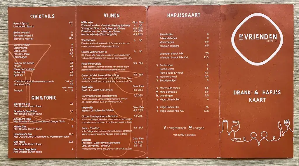 Menu_De Vrienden Heerlen_Heerlen_image_1