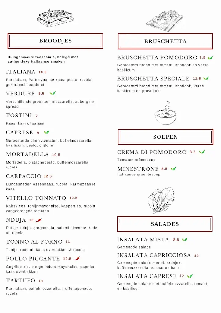 Menu_Ristorante Pizzeria Il Castello_Heerlen_image_1