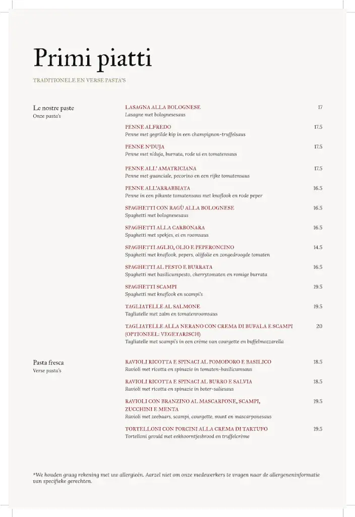 Menu_Ristorante Pizzeria Il Castello_Heerlen_image_4