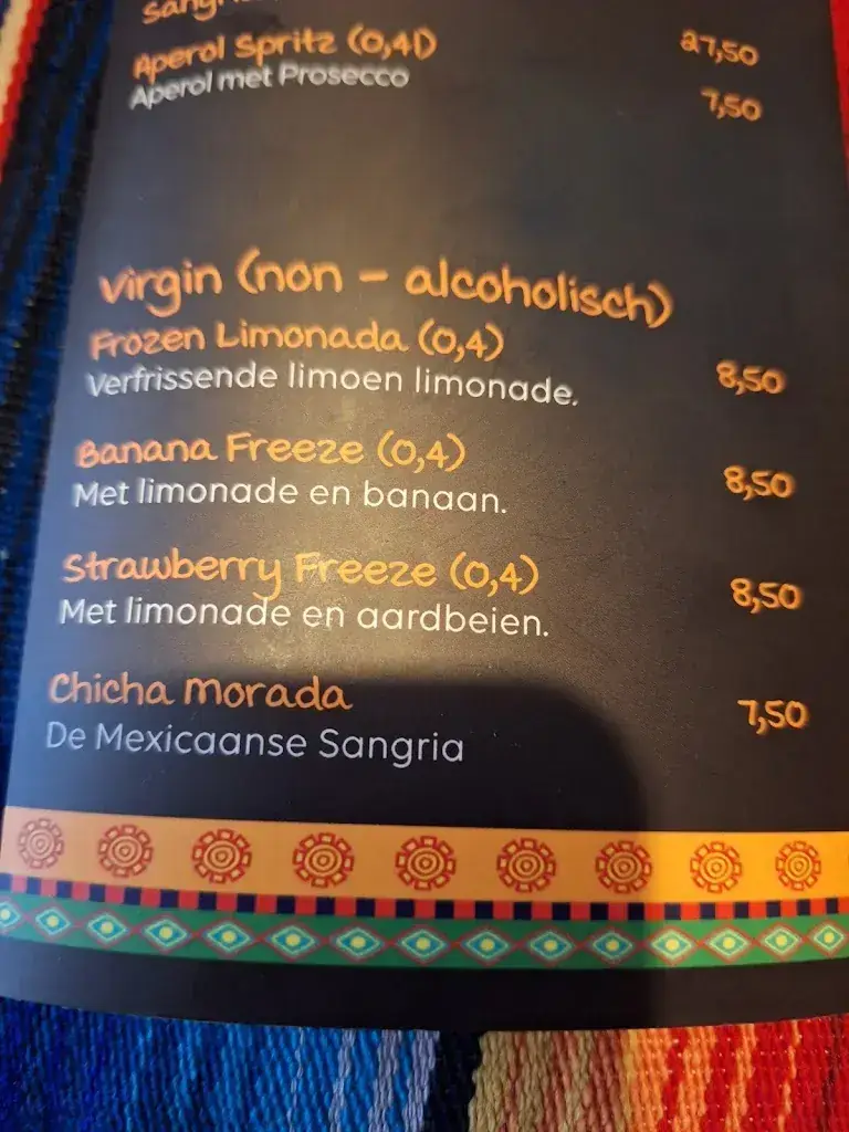 Menu_El Castillo_Valkenburg_image_2