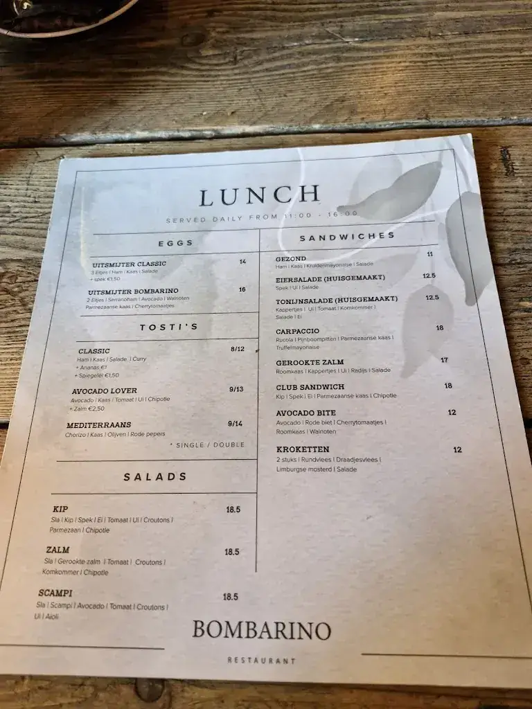 Menu_Restaurant Bombarino_Valkenburg_image_3