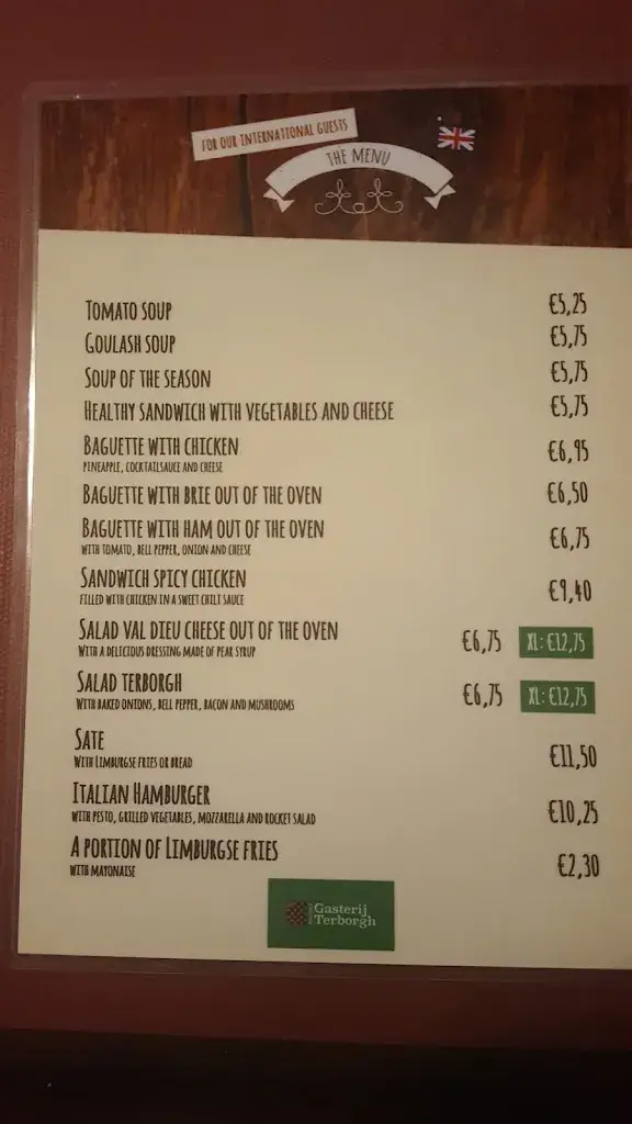 Menu_Terborgh Castle_Schinnen_image_4