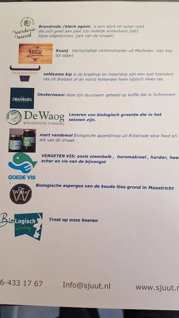 Menu_Biologisch restaurant Aan Sjuuteeänjd 🌱_Schinnen_image_2