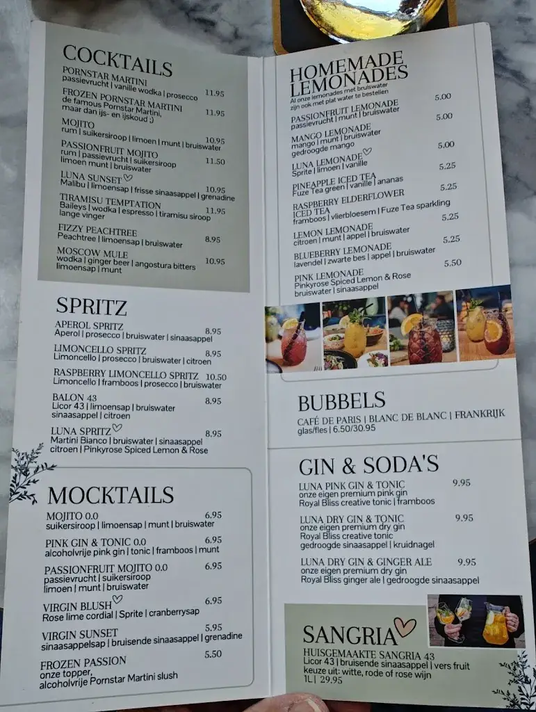 Menu_LUNA Eten & Drinken Sittard_Sittard_image_1