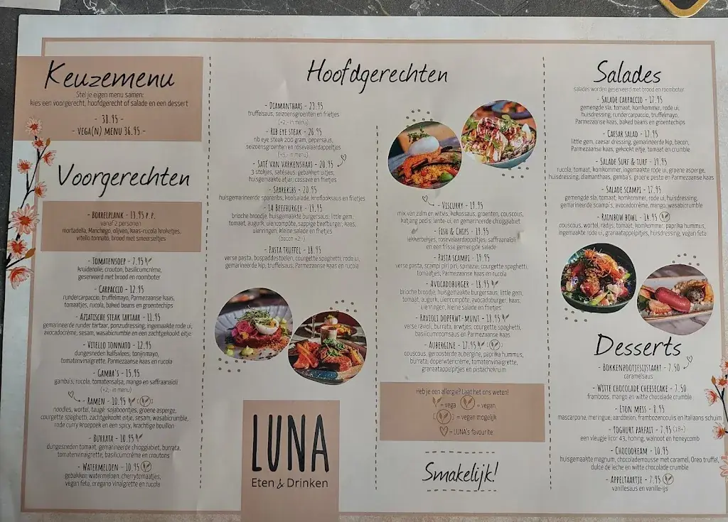Menu_LUNA Eten & Drinken Sittard_Sittard_image_2
