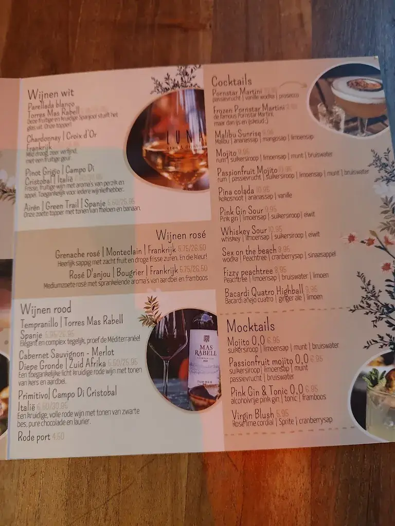 Menu_LUNA Eten & Drinken Sittard_Sittard_image_4