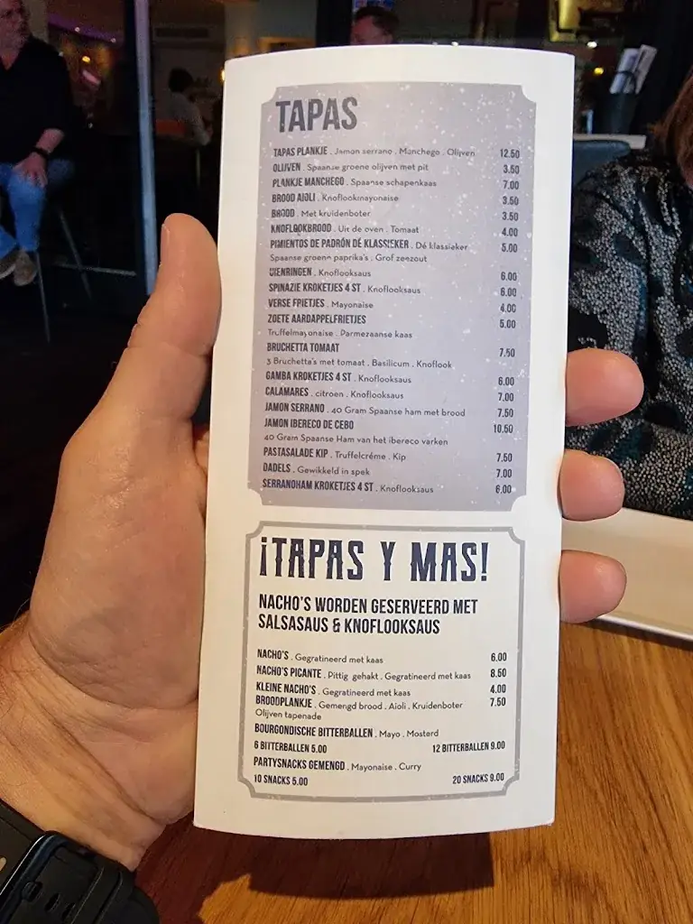 Menü_Tapas Cantina_Sittard_Bild_1