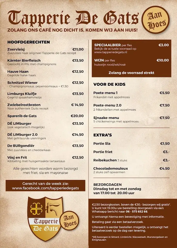 Menu_Tapperie de Gats_Sittard_image_2