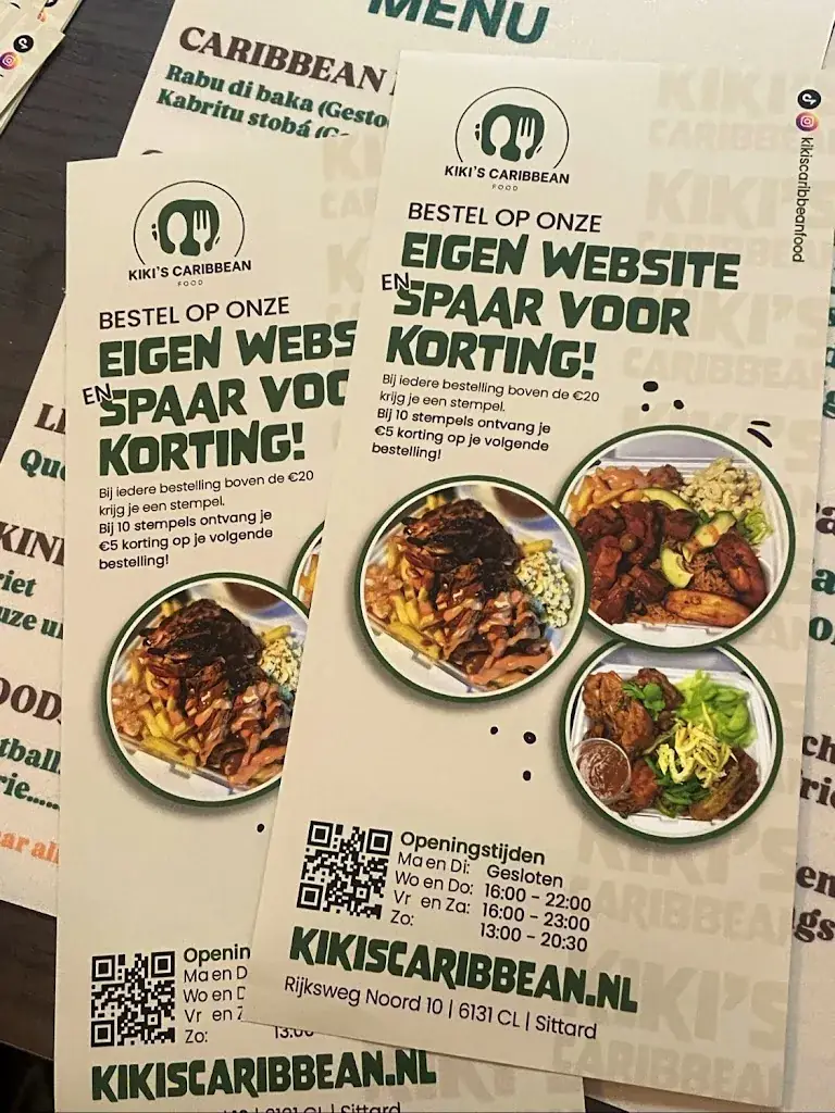 Menu_Kiki’s Caribbean food_Sittard_image_3