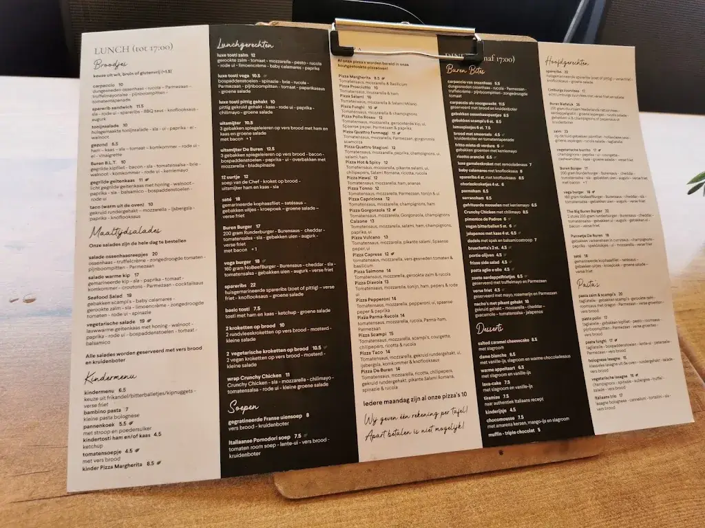 Menu_Eetcafé en Restaurant De Buren_Sittard_image_2