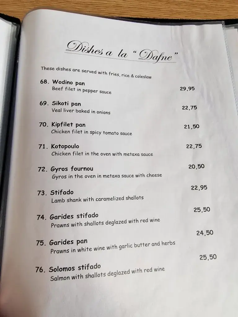 Menu_Dafne Restaurant_Sittard_image_1