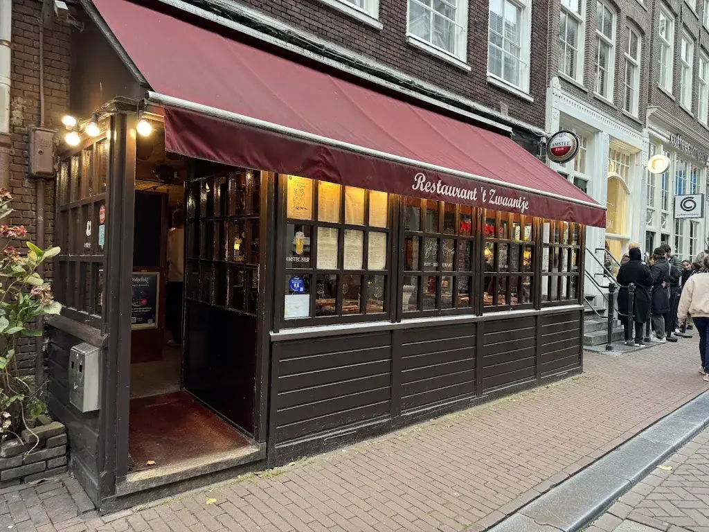 Restaurant 't Zwaantje restaurant in Amsterdam