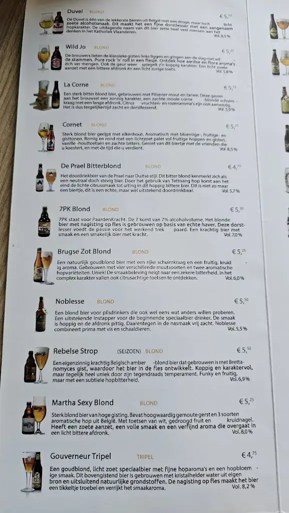 Menu_Restaurant / Café De Kleine Winst_Nederweert_image_1