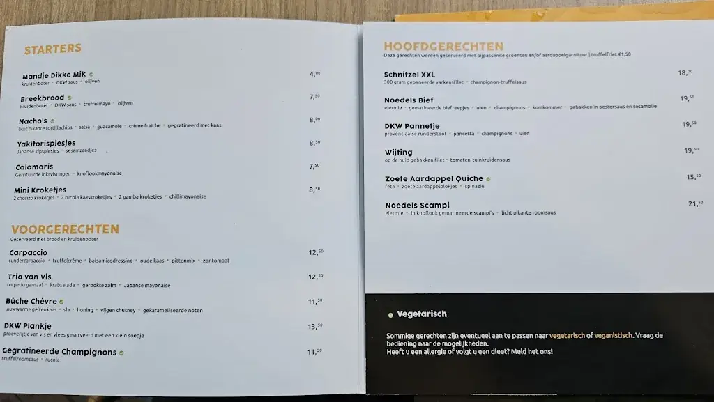 Menu_Restaurant / Café De Kleine Winst_Nederweert_image_2