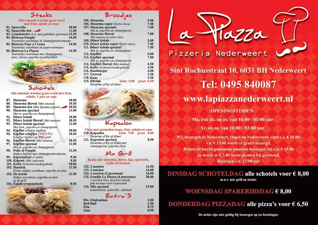 Menu_La Piazza Pizzeria Nederweert_Nederweert_image_2