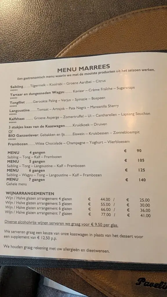 Menu_Restaurant MARREES_Weert_image_1
