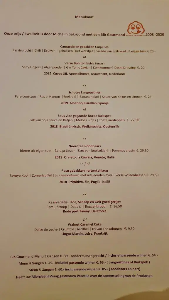 Menu_Restaurant Herberg Stadt Stevenswaert_Stevensweert_image_2