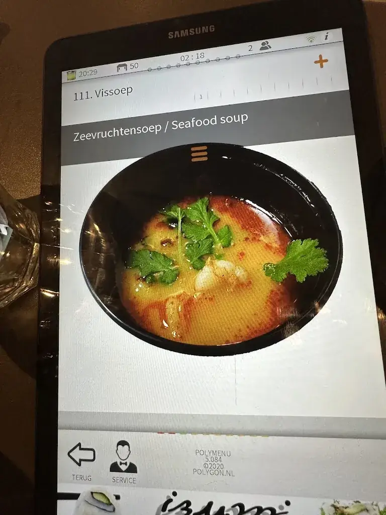 Menu_Japans sushi en grill restaurant Izumi_Weert_image_3