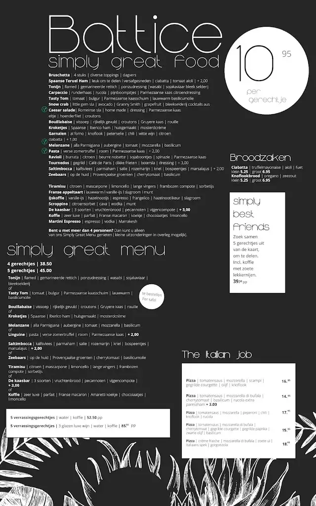 Menu_Restaurant Battice_Geleen_image_1