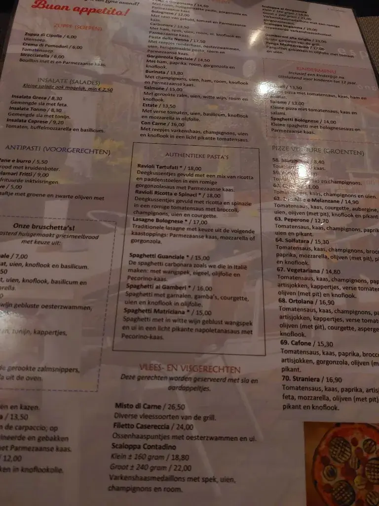 Menu_Pizzeria Da Gianni_Paterswolde_imagen_3