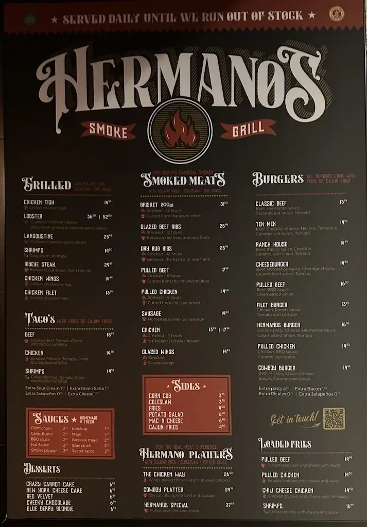Menu_Hermanos Smoke & Grill_Brunssum_image_2
