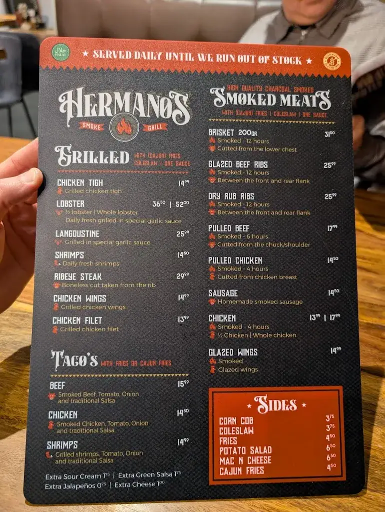 Menu_Hermanos Smoke & Grill_Brunssum_image_4