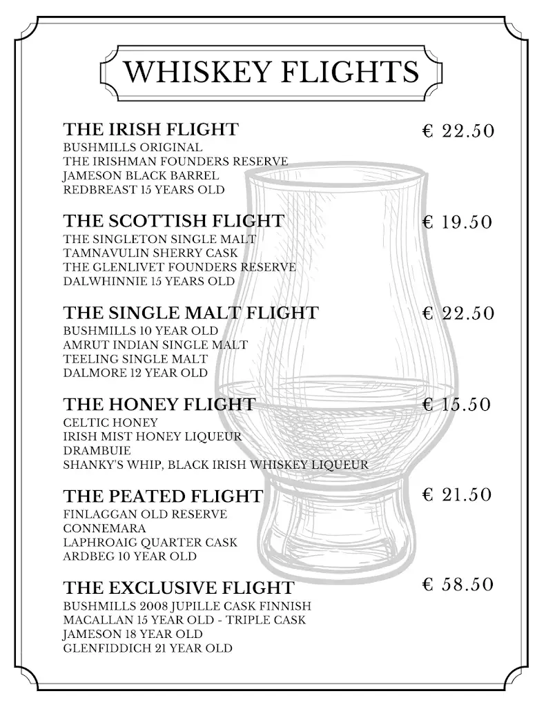 Menu_O'Ryans Irish Pub_Brunssum_imagen_2