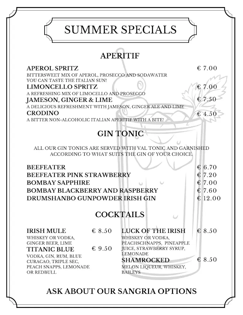 Menu_O'Ryans Irish Pub_Brunssum_imagen_4