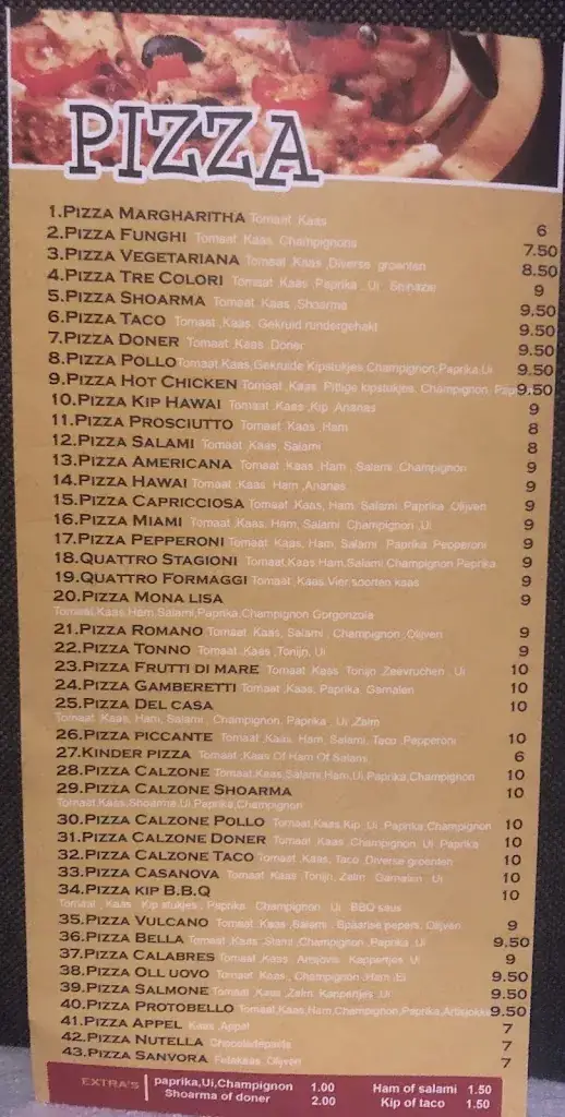 Menu_Grillroom Pizzeria Casablanca_Brunssum_imagen_2