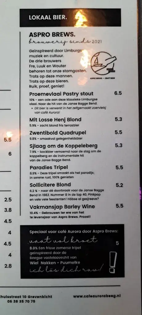 Menu_Café Aurora_Grevenbicht_image_2