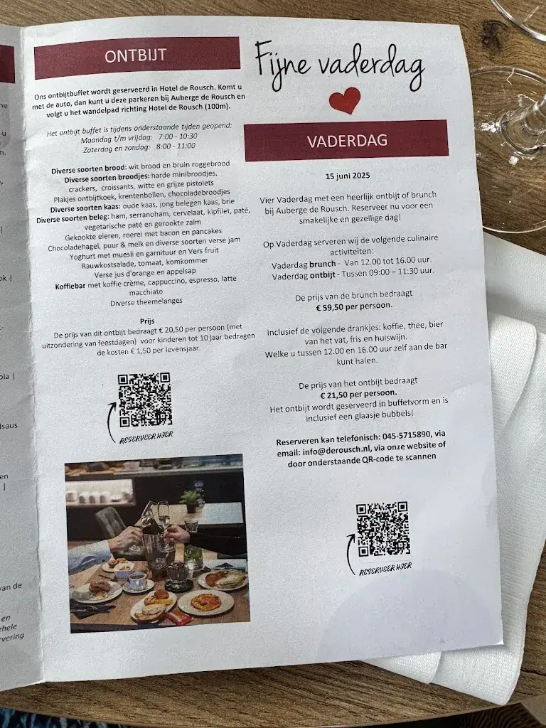 Menu_Auberge de Rousch_Heerlen_image_4