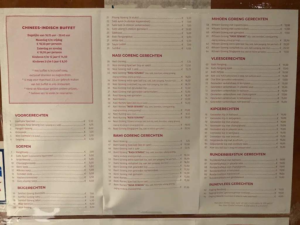 Menu_Chinees Restaurant Rasa Senang_Heerlen_imagen_2