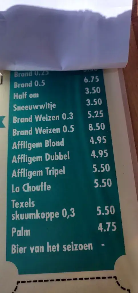 Menu_Old Inn Ottersum_Ottersum_image_1