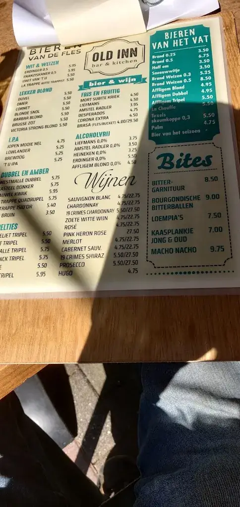 Menu_Old Inn Ottersum_Ottersum_image_2