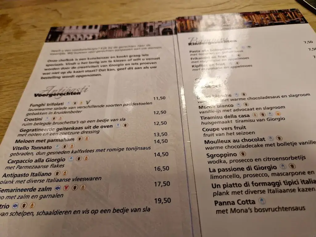 Menu_Trattoria Da Giorgio_Gennep_image_2