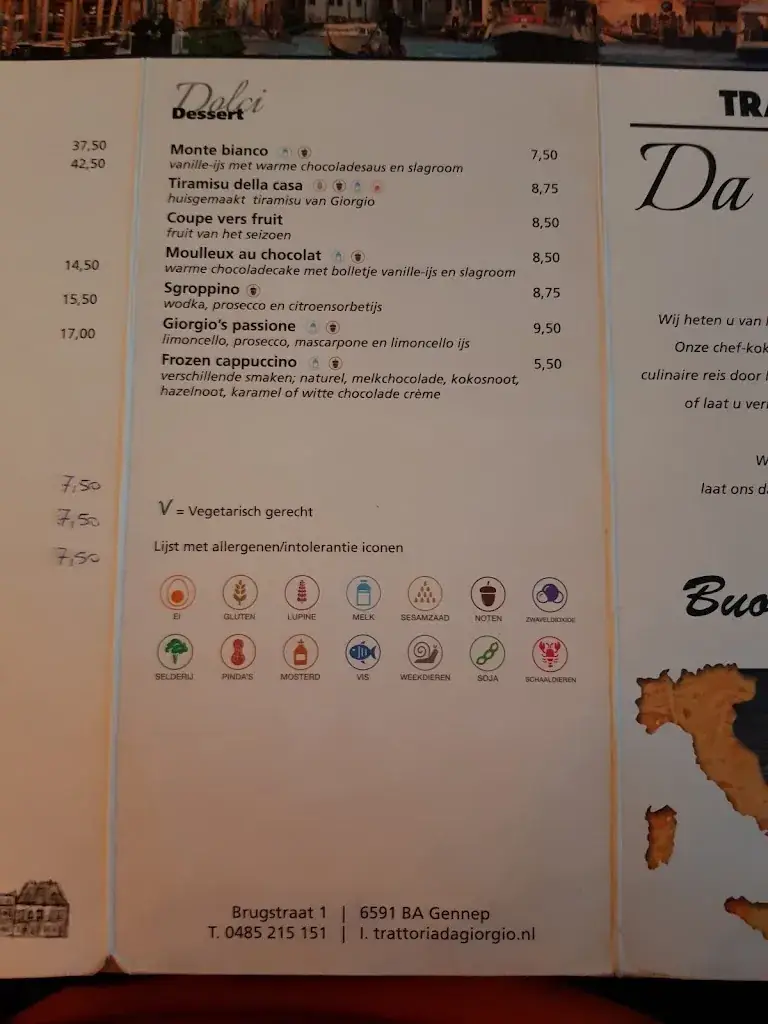 Menu_Trattoria Da Giorgio_Gennep_image_4