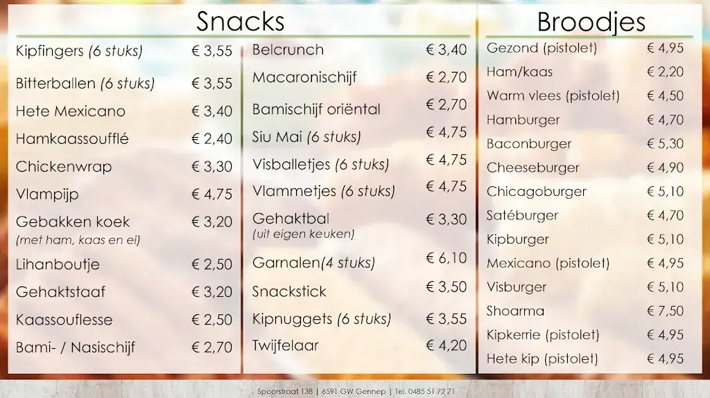 Menu_Restaria 't Spoor_Gennep_image_3