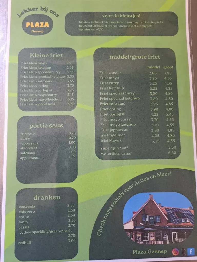 Menu_Plaza Gennep_Gennep_image_1