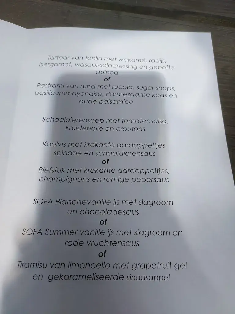 Menu_SOFA Maastricht_Maastricht_immagine_1
