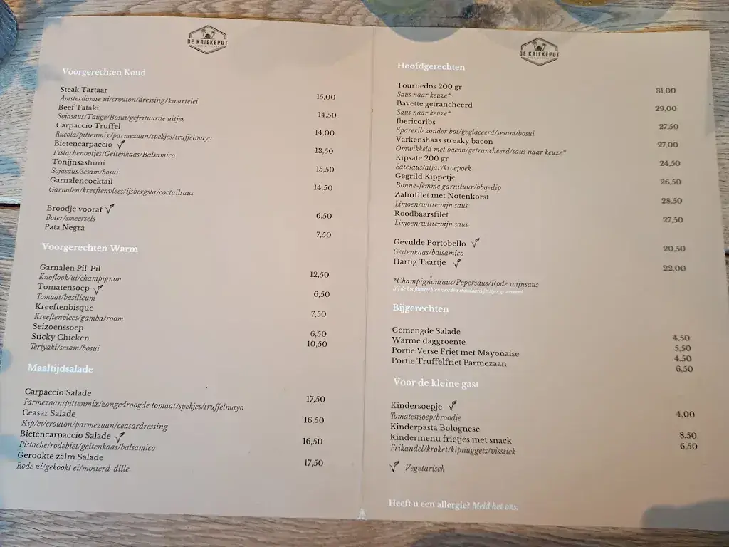 Menu_Restaurant de Kriekeput_Herpen_image_1