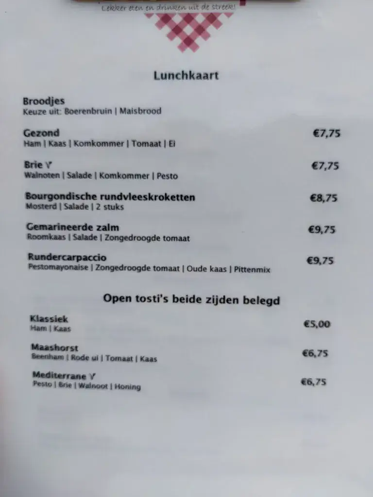 Menu_Restaurant de Kriekeput_Herpen_image_3