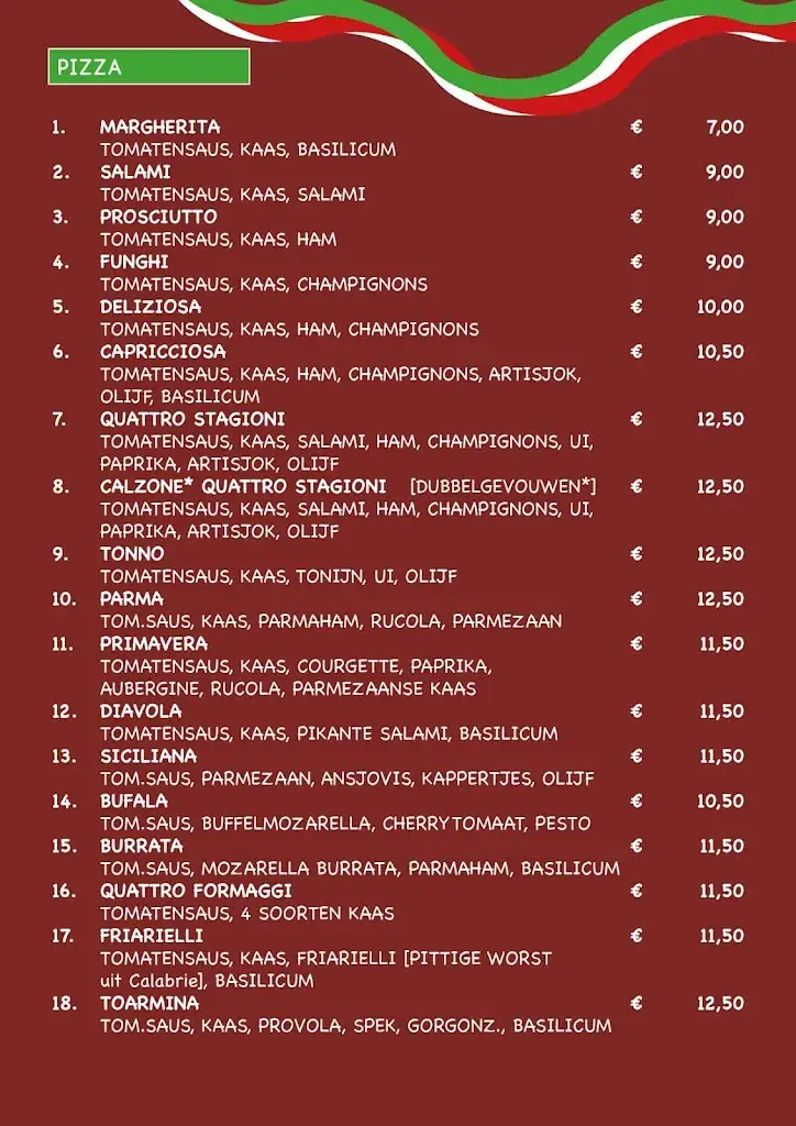 Menu_I Colori della Pasta & Pizza_Klimmen_image_1