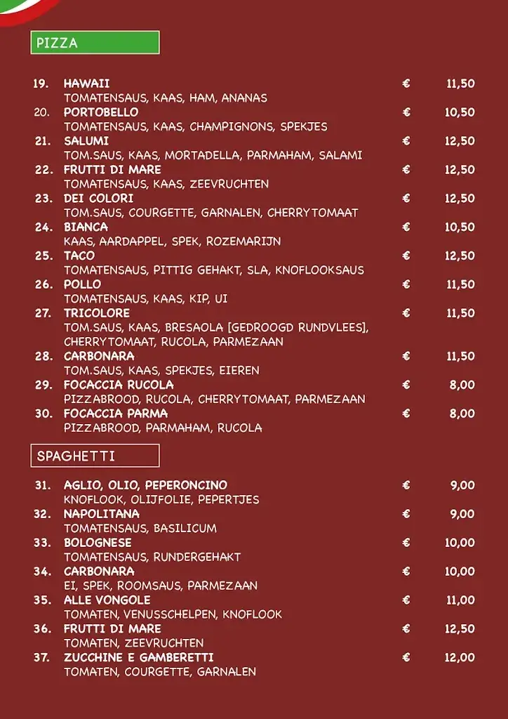 Menu_I Colori della Pasta & Pizza_Klimmen_image_4
